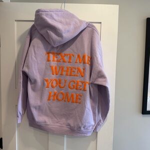 Lonely Ghost Text me when you get home hoodie